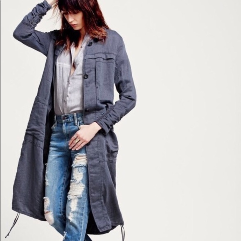 Free people duster/trench